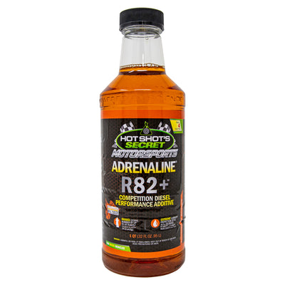 HOT SHOTS SECRET (MOTORSPORTS) ADRENALINE R82+ COMPETITION DIESEL PERFORMANCE ADDITIVE