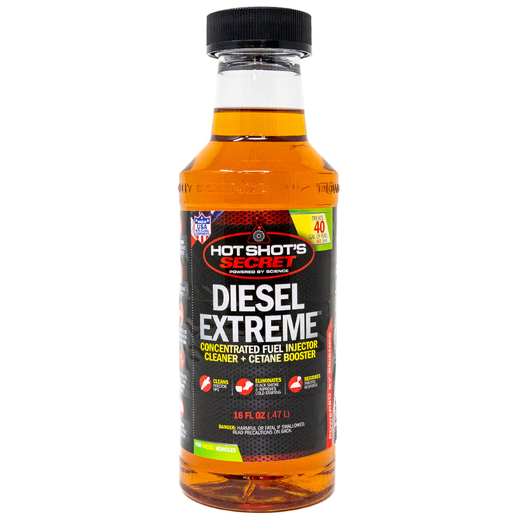 HOT SHOTS SECRET DIESEL EXTREME CONCENTRATED INJECTOR CLEANER + CETANE BOOSTER