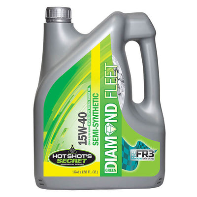 HOT SHOTS SECRET GREEN DIAMOND FLEET (( SEMI SYNTHETIC )) DIESEL ENGINE OIL